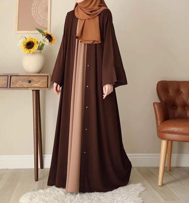 Georgette Full Abaya With Stoller Dubai Style