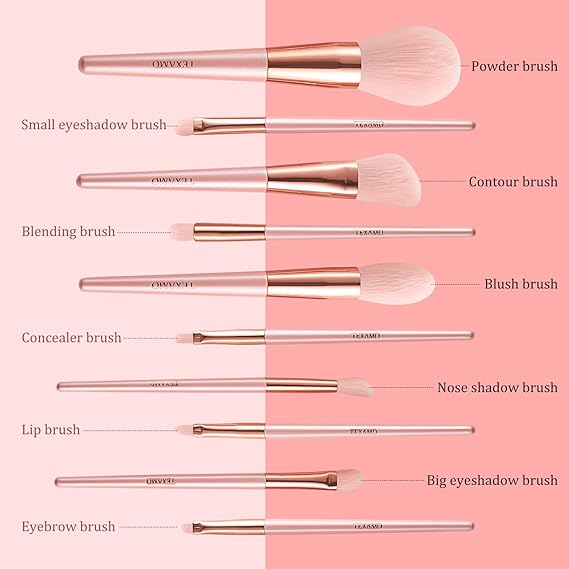 Sweet Beauty 07 PCs Makeup Brush Set | Complete Brush Kit for Professional and Beginner