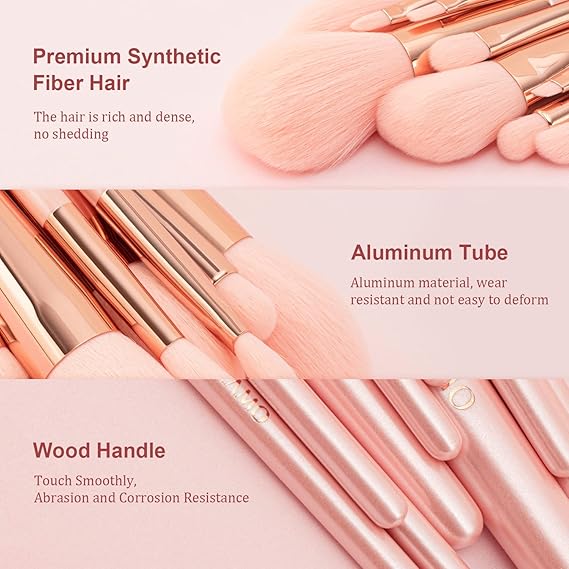 Sweet Beauty 07 PCs Makeup Brush Set | Complete Brush Kit for Professional and Beginner