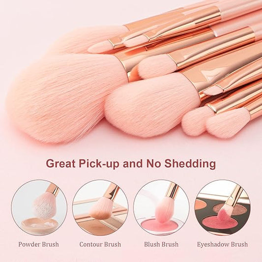 Sweet Beauty 07 PCs Makeup Brush Set | Complete Brush Kit for Professional and Beginner